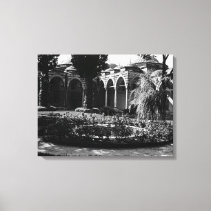 Vintage Turkey Istanbul Topkapi museum Canvas Print