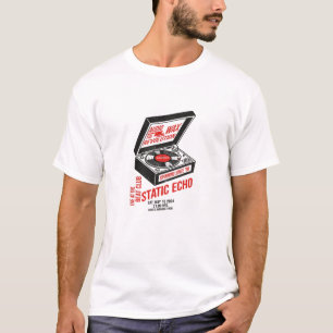 Vintage Turntable Music Revolution Graphic T-Shirt