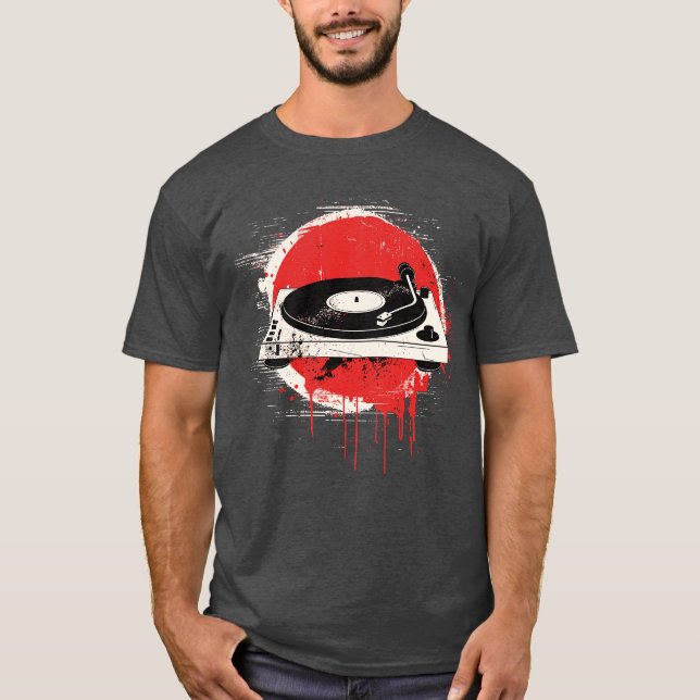 Vintage Turntable T-Shirt (Front)