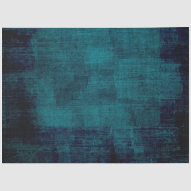 Vintage Turquoise Tissue Paper (Front)
