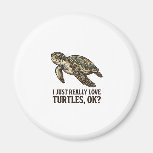 Vintage Turtle Lover Funny Sea Turtle Shirt_1 Magnet