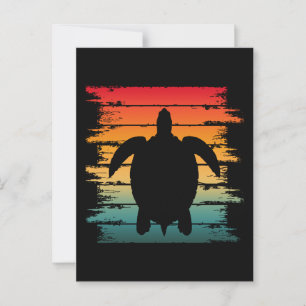 VINTAGE TURTLE SEA CREATURE REPTILE POSTCARD