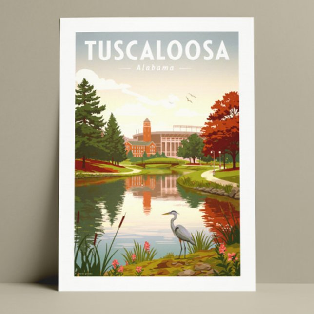 Vintage Tuscaloosa Alabama Postcard (Creator Uploaded)