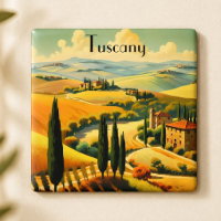 Vintage Tuscany Countryside Custom Text