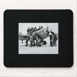 Vintage Tuskegee Pilots Usa Black History World Wa Mouse Mat