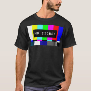 Vintage TV Retro 70s 80s 90s Flashback Old TV Test T-Shirt