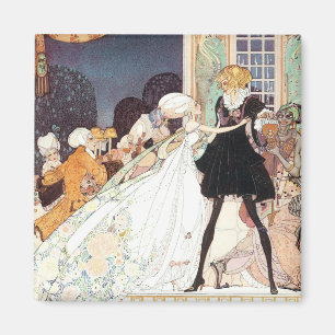Vintage Twelve Dancing Princesses by Kay Nielsen Magnet