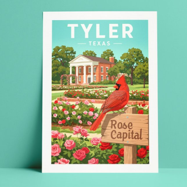 Vintage Tyler Texas Postcard (Creator Uploaded)