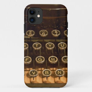 Vintage Typewriter iPhone 11 Case