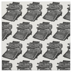 Vintage Typewriter Fabric