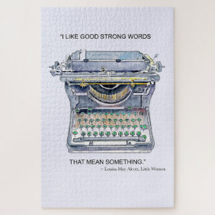 Vintage Typewriter Jigsaw Puzzle