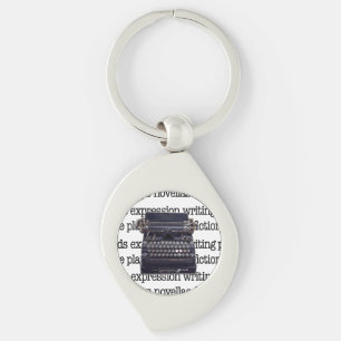 Vintage Typewriter Key Ring