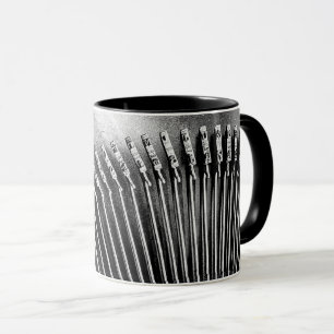 Vintage Typewriter Keys Mug