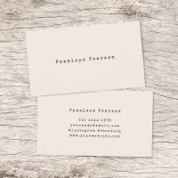 Vintage Typewriter Minimalist Simple Cream