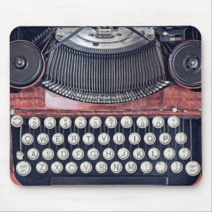 Vintage Typewriter Mouse Mat