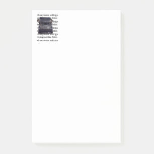Vintage Typewriter Post-it Notes