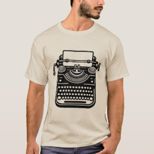 Vintage Typewriter T-Shirt