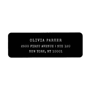Vintage Typewriter Text   Black