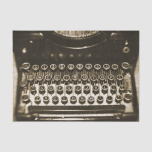 Vintage Typewriter Tissue Paper