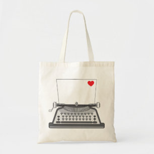 Vintage Typewriter Tote Bag