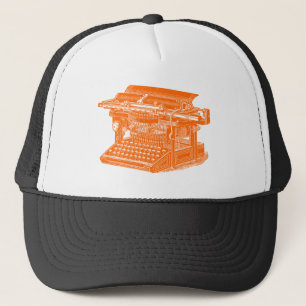 Vintage Typewriter Trucker Hat