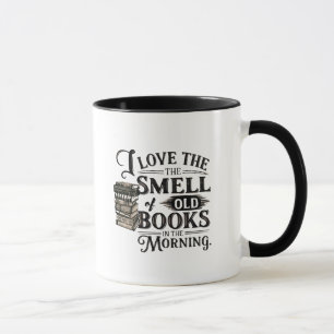 Vintage Typography Book Lovers Mug