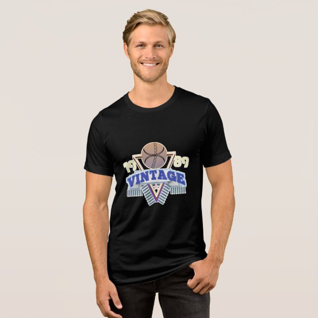 Vintage typography design tee (Front Full)