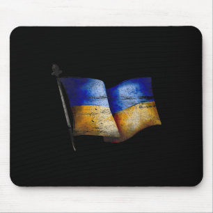 Vintage Ukraine Support Ukraine Stand With Ukraine Mouse Mat