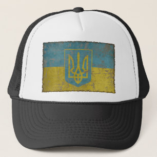 Vintage Ukraine Trucker Hat