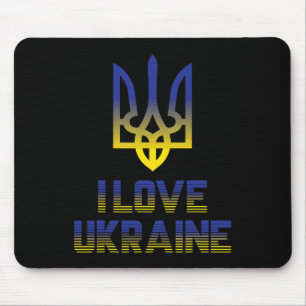 Vintage Ukraine Ukrainian Flag Pride 5  Mouse Mat