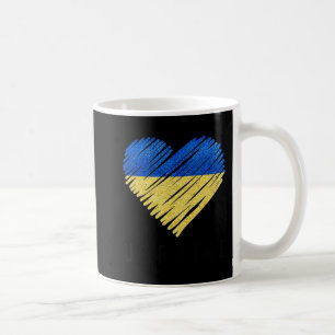 Vintage Ukraine Ukrainian Flag Pride  Coffee Mug