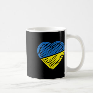 Vintage Ukraine Ukrainian Flag Pride Ukraine Flag Coffee Mug