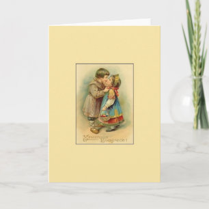 Vintage Ukrainian / Russian Easter Greeting Card