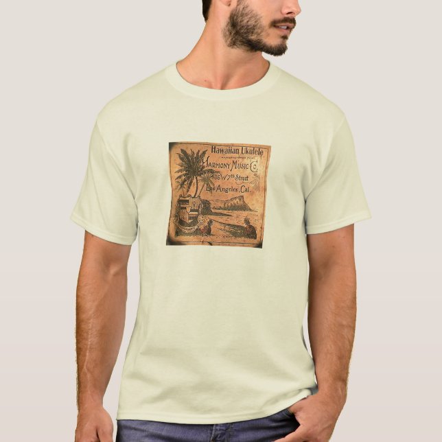 Vintage Ukulele Lable Shirt (Front)