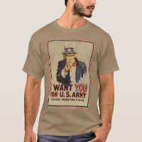 Vintage Uncle Sam I Want You WWI Propaganda USA