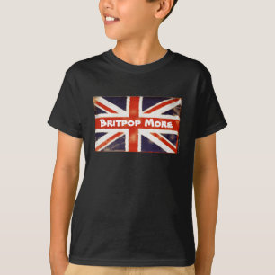 Vintage Union Jack BRITPOP MORE Kid's T-Shirt