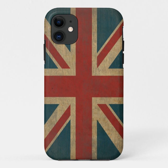 Vintage Union Jack Case-Mate iPhone Case (Back)