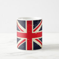 Vintage Union Jack Coffee Mug