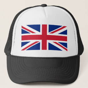 Vintage Union Jack Flag T-Shirt Trucker Hat