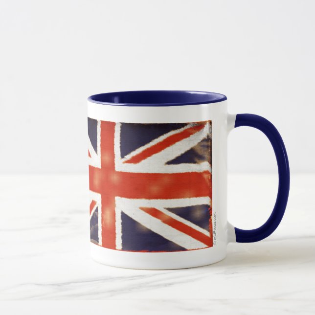 Vintage Union Jack Mug (Right)