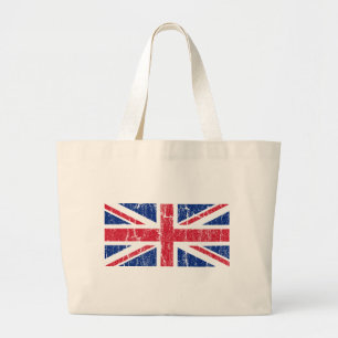 Vintage Union Jack Tote Bag