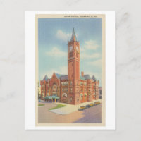 Vintage Union Station, Indianapolis, Indiana