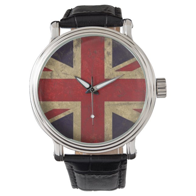 Vintage United Kingdom Flag Watch (Front)