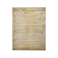 Vintage United States Constitution