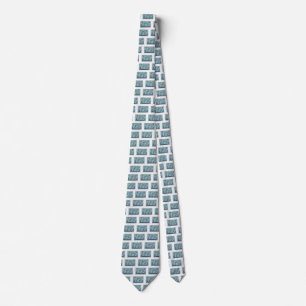 Vintage United States Postage Stamp Neck Tie