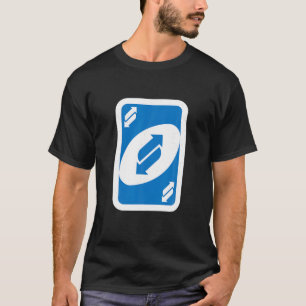 Vintage Uno Lover Cards Costume Halloween Reverse  T-Shirt