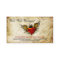 Vintage Urban Tattoo Winged Heart Business Cards