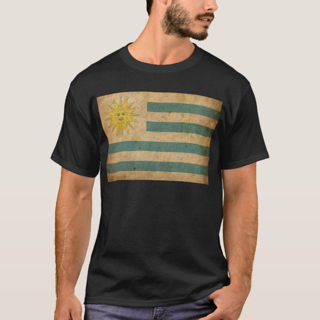 Vintage Uruguay Flag T-Shirt (Front)