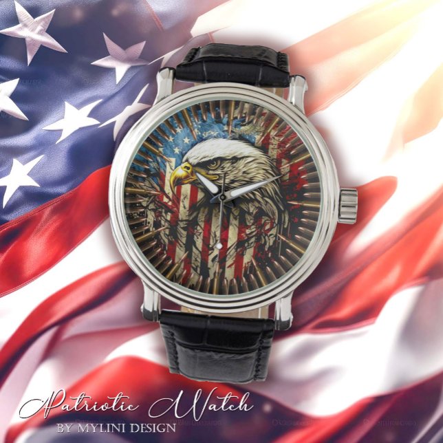 Vintage US Flag American Eagle  Watch (Creator Uploaded)