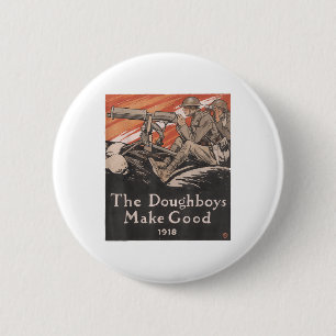 Vintage Us Propaganda Poster Usa Army World War Do 6 Cm Round Badge